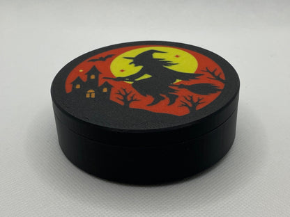 Vrăjitoare pe mătură, Halloween, pentru lampa mini Twilo