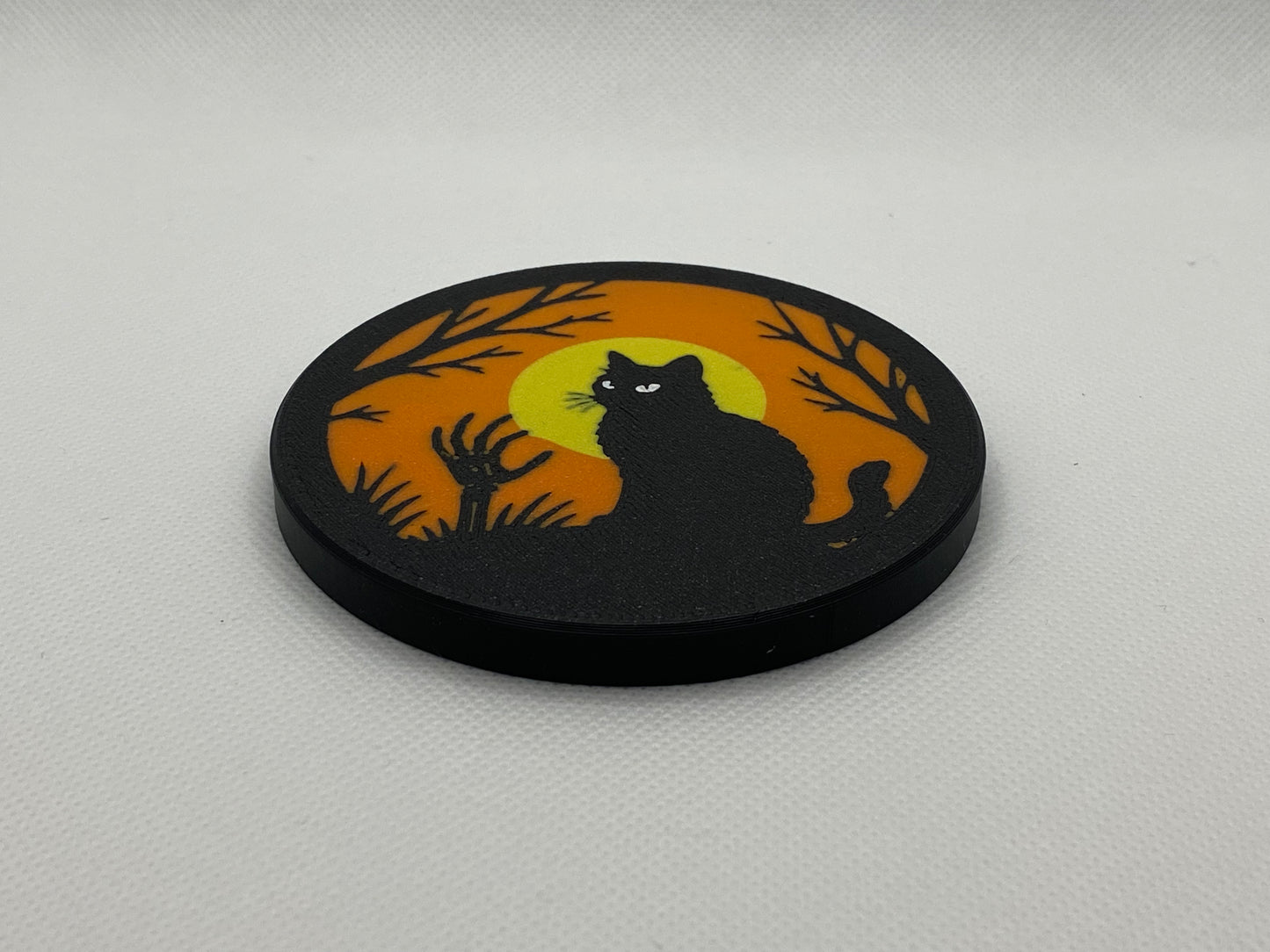 Pisică neagră, Halloween, pentru lampa mini Twilo