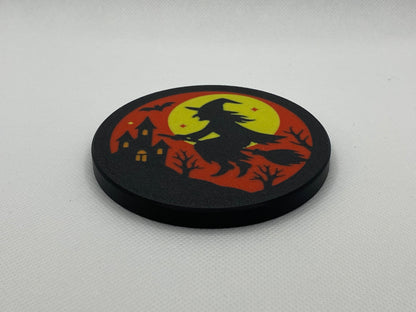 Vrăjitoare pe mătură, Halloween, pentru lampa mini Twilo